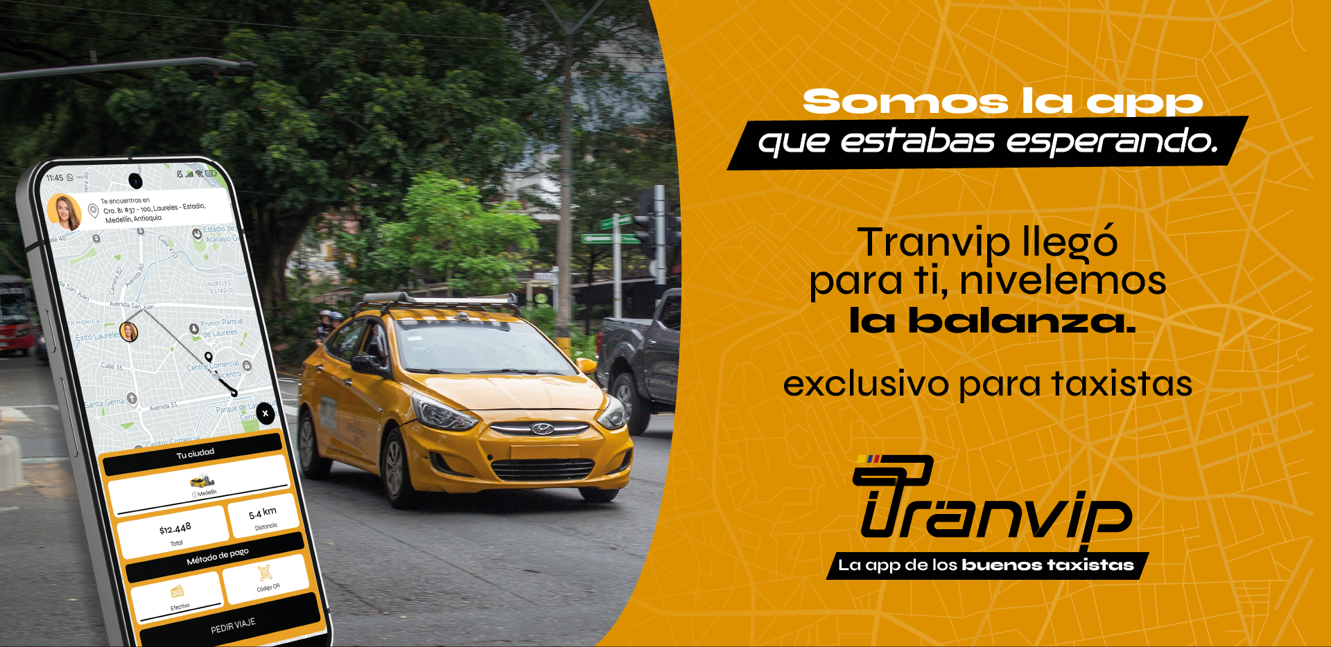 Tranvip - La app de los buenos taxistas