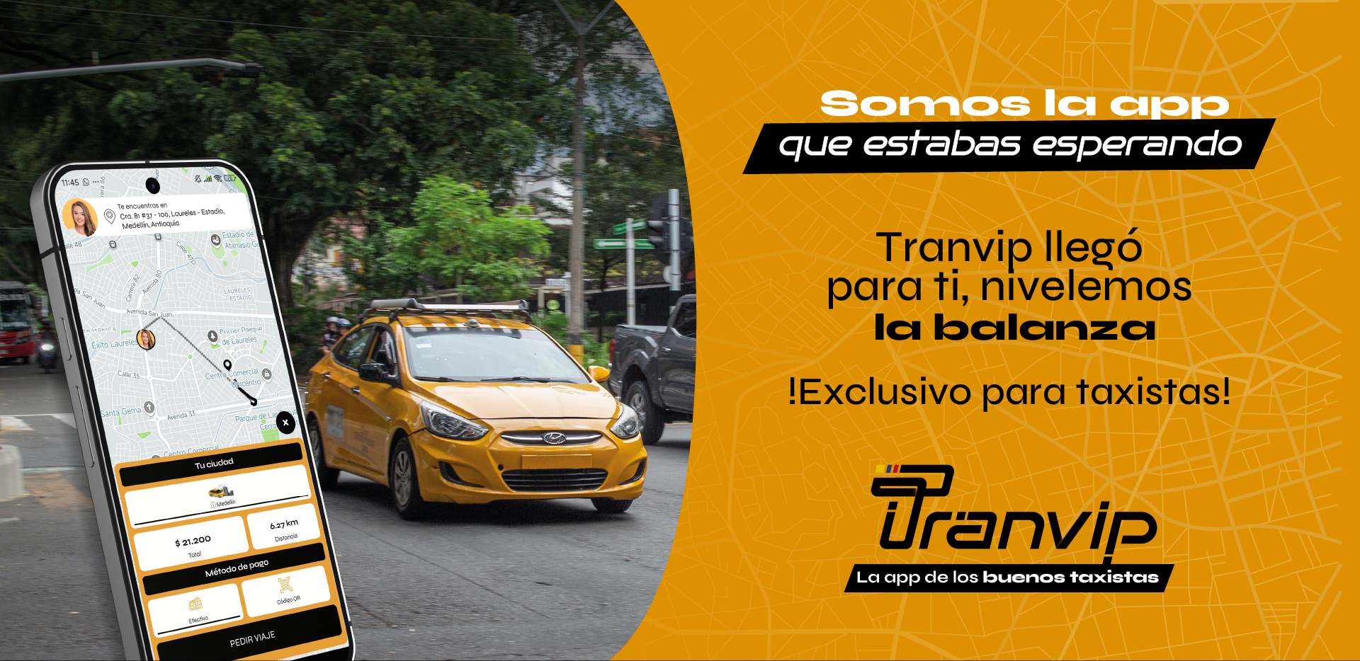 Tranvip - La app de los buenos taxistas