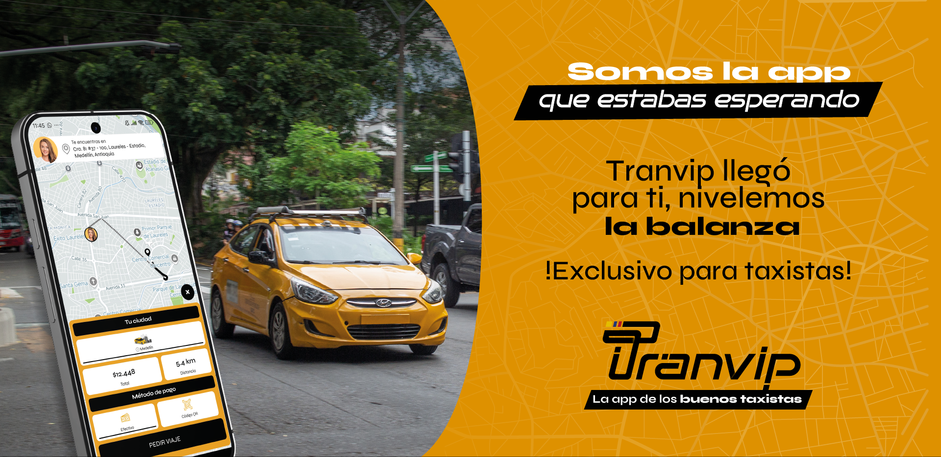 Tranvip - La app de los buenos taxistas